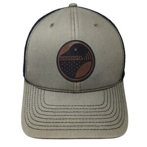 Minnesota Snapback Trucker Hat Green OS Adjustable Mesh Back Classic State Co